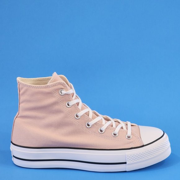 Converse CTAS Hi Platform Lift Pink Clay Women's Platform Sneakers 572721C NWT - Picture 2 of 6